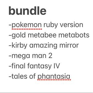 bundle